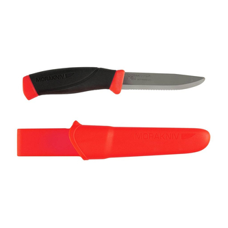 Pracovní nůž Morakniv Companion F Rescue - červený