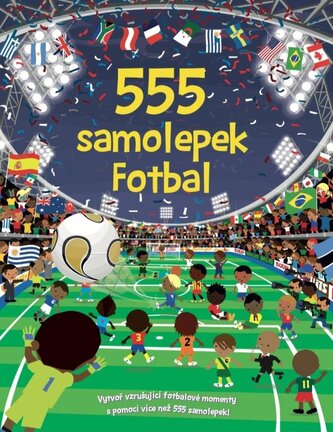 555 samolepek - Fotbal