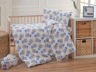 Bavlněné dětské povlečení 140x200, 70x90cm Medvídek