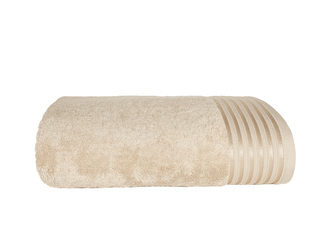 RĘCZNIK VELA 70X140 FROTTE Z MODALEM PIASKOWY BEŻ 550G.