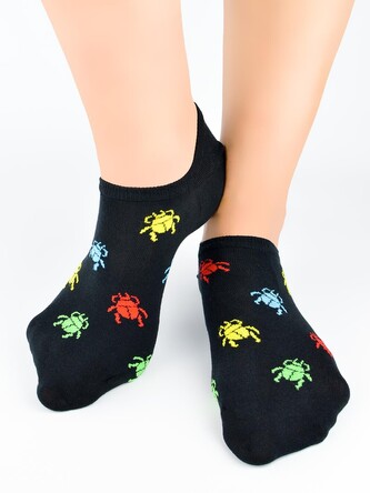 Stopki Noviti ST002 Wzór męskie 39-46 czarny 43-46