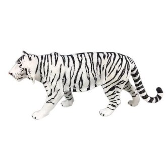 D - Figurka Tygr indický bílý 16 cm