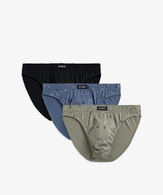 Slipy Atlantic 3MP-164 A'3 S-2XL khaki-czarny-niebieski M