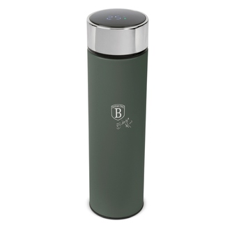 BERLINGERHAUS Chytrá termoska s ukazatelem teploty 0,5 l Matte Green Collection BH-9679 BERLINGERHAUS Chytrá termoska s ukazatelem teploty 0,5 l Matte Green Collection BH-9679