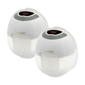 INNOGIO GIO-359 Podwójny muszlowy laktator elektryczny GIOmum Line Discreet Light Double