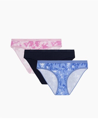 Figi Atlantic 3LP-207 A'3 S-XL różowy-niebieski-granatowy XL