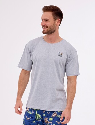 Piżama Cornette 326/272 Dinosaur 2 kr/r S-2XL męska jeans S