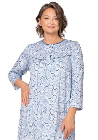 Koszula Martel Bogna II 204 dł/r M-2XL niebieski XL