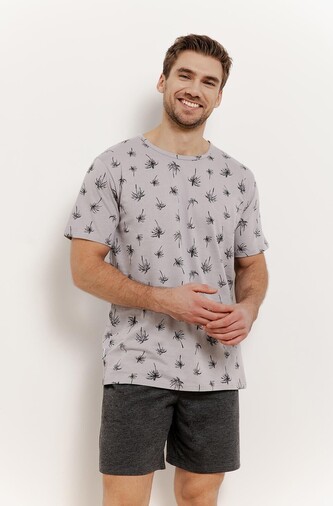 Piżama Taro Archie 3391 kr/r S-2XL W25 męska palmy S