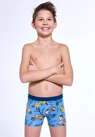 Bokserki Cornette Young Boy 700/148 Scooter 134-164 niebieski 134-140