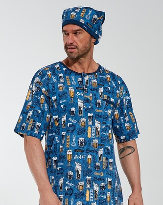 Koszula Cornette 109/12 kr/r 625305 M-2XL męska jeans M