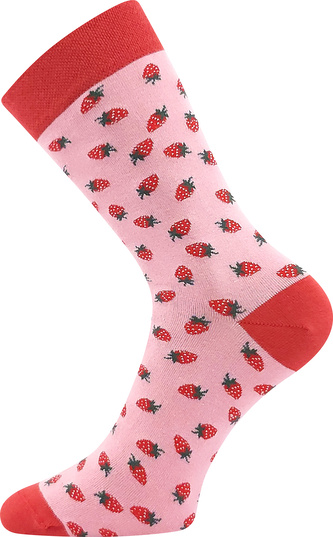 Lonka® ponožky Devive jahody 39-42 (26-28) 3 páry