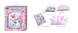 Pamiętnik w zestawie Motylki