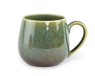 Porcelánový hrnek Gustl, zelený, 400 ml