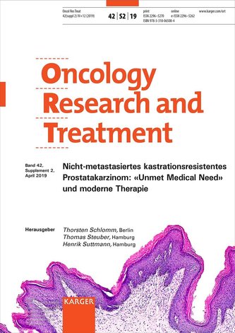 Nicht-metastasiertes kastrationsresistentes Prostatakarzinom: \"Unmet Medical Need\" und moderne Therapie