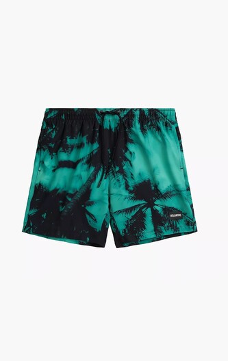 Szorty kąpielowe Atlantic KMB-227 M-2XL zielony-czarny XL