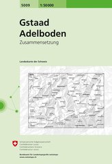 Swisstopo 1 : 50 000 Gstaad - Adelboden