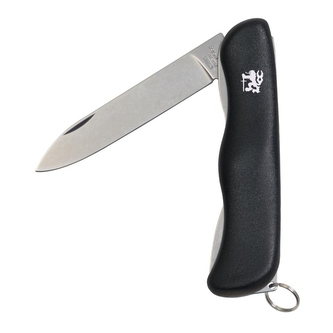 Kapesní zavírací nůž Mikov Praktik 115-NH-1/AK - černý-stříbrný