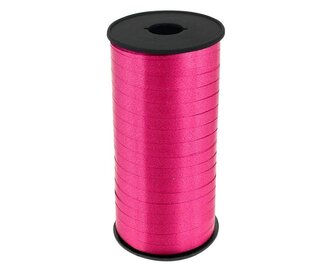 Tasiemka lustrzana różowa 92m