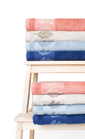 RĘCZNIK TERRA 50X90 GRANAT FROTTE