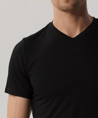 Koszulka Atlantic BMV-051 kr/r S-2XL czarny M