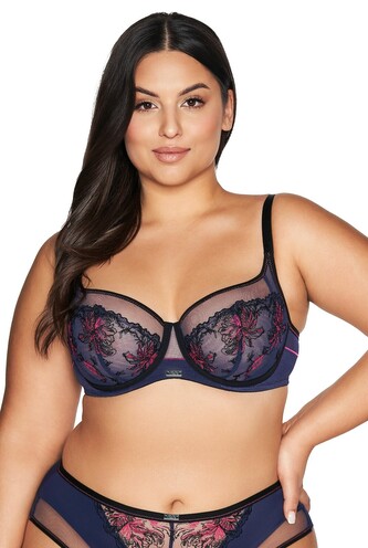 Biustonosz soft side Ava 2120 Navy Blue navy blue 80E