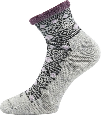 VoXX® ponožky Alesund sv.šedá melé 35-38 (23-25) 1 pár