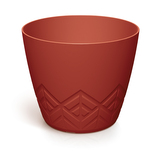 Květináč ARECO 29,5 cm - barva: retro červená
