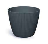 Květináč LAMIA 29,5 cm - barva: antracit