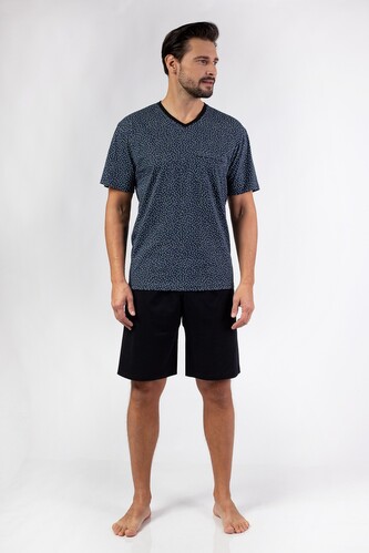 Piżama Regina 481 kr/r M-XL męska grafitowy M