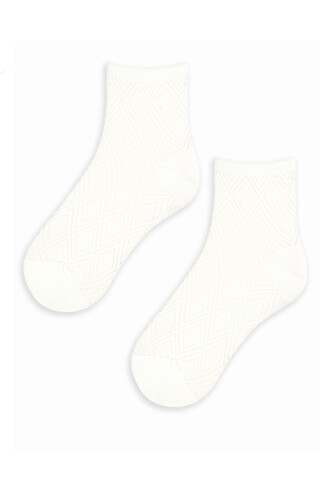 Skarpety Noviti SB127 Wiskoza Damskie 36-41 ecru 36-41