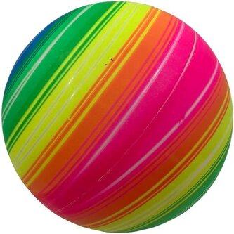 Piłka gumowa Enero Rainbow 26cm