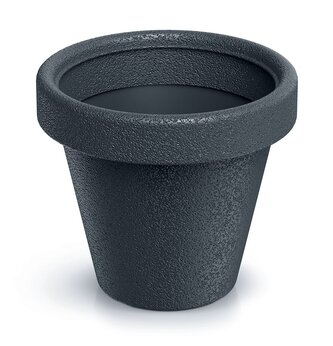 Květináč ORIGINA 29,8 cm - barva: antracit