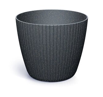 Květináč LAMIA ECO WOOD 38,5 cm - barva: antracit ECO