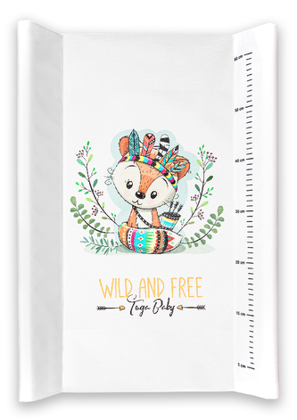 TEGA DZ-009-103-LISEK Przewijak Dziki Zachód biały lisek