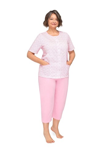 Piżama Martel Kasia I 265 kr/r M-3XL rozpinana różowy XXL