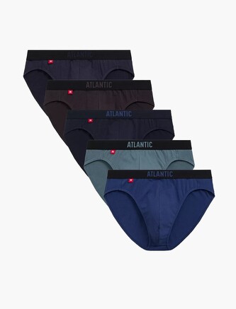 Slipy Atlantic 5SMP-004/24 A'5 M-2XL grafitowy-niebieski-granatowy M