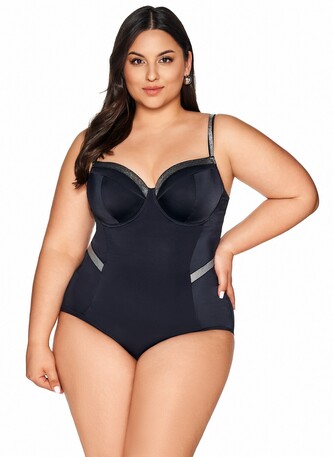 Strój kąpielowy full cup Ava SKJ 63 Black black 105B