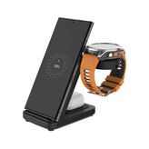 FIXED Powerstation stojánek pro Garmin s nabíjením až pro 3 zařízení, černý