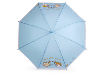 Dětský vystřelovací deštník - 1 ks - 10 modrá pomněnková