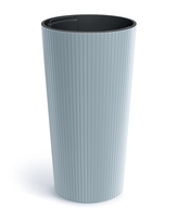 Květináč LAMIA SLIM 20 cm - barva: světle šedá