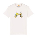 Tričko Včelka Mája a Vilík Bílé XXL