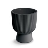 Květináč MILLY s vkladem 39 cm - barva: uhelná