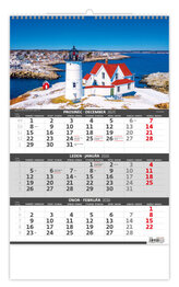 Tříměsíční kalendář Pobřeží