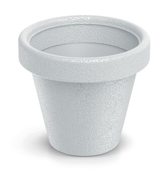 Květináč ORIGINA 33,8 cm - barva: bílá