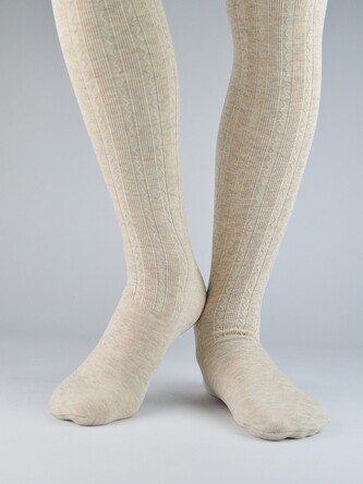 Rajstopy Noviti RB003 Girl Thermo 116-158 beżowy 152-158