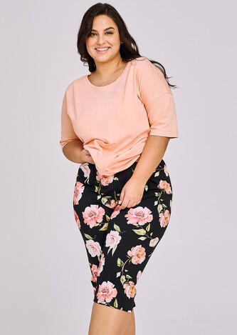 Piżama Taro Margot 3161 3/4 2XL-4XL L24 damska morelowy XXL Piżama Taro Margot 3161 3/4 2XL-4XL L24 damska morelowy XXL