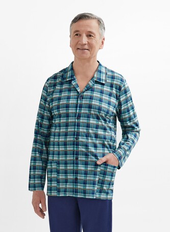 Piżama Martel Antoni 403 dł/r M-2XL męska rozpinana zielony XL