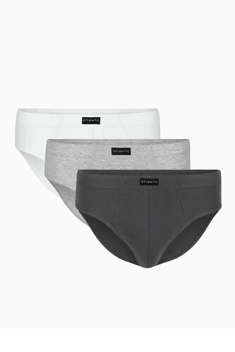 Slipy Atlantic 3BMP-006 A'3 M-2XL biały-szary-grafitowy M