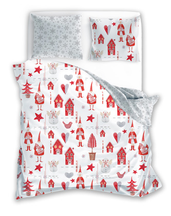 POŚCIEL KPL.160X200+2X70X80 BAW. SCANDIC 049